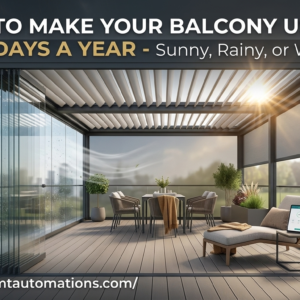 balcony How to Make Your Balcony Usable 365 Days a Year – Sunny, Rainy, or Windy