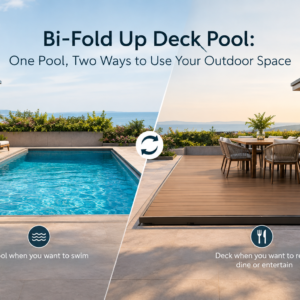 Bi-Fold Up Deck Pool
